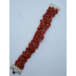 Gioielli in corallo: bracciale corallo rosso
